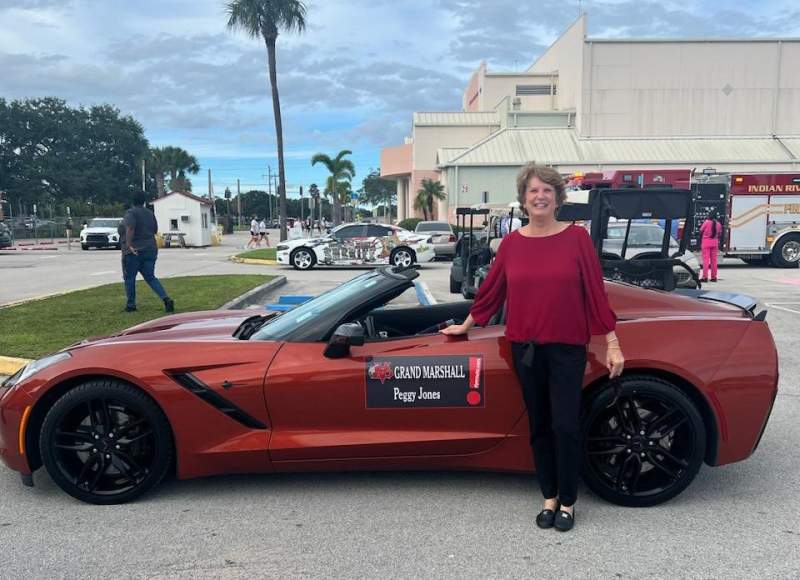 Peggy Jones Grand Marshall VBHS Parade